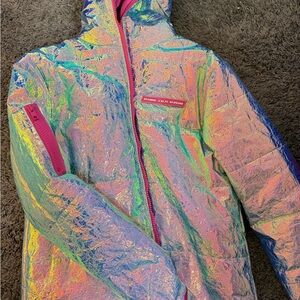 Pink Dolphin Iridescent Ski Jacket